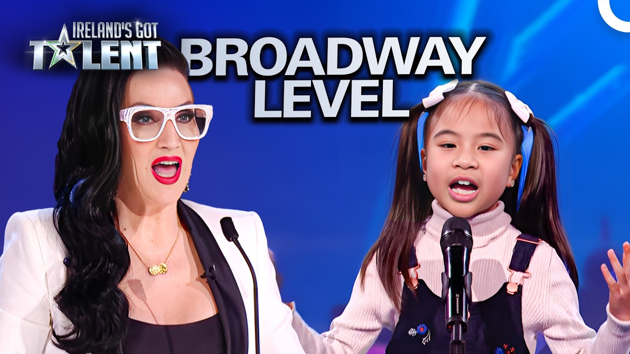 How Does An 8-Year-Old Have A Voice Like THIS?! | Ireland's Got Talent