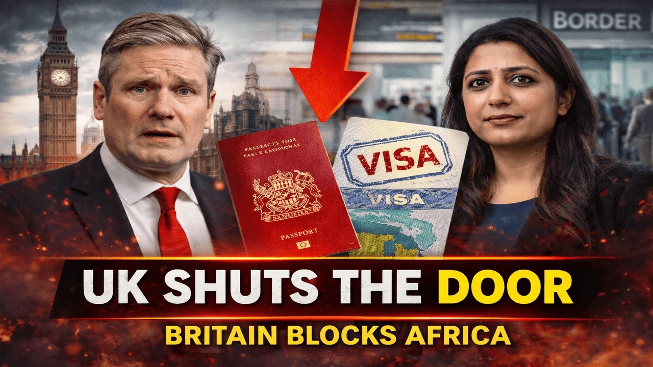 UK’s Visa Drop Sparks Backlash in Africa-— Why Africans Are Being Shut Out of Jobs & Work Visas