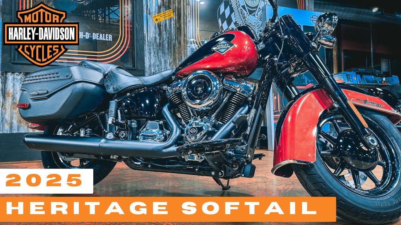 2025 Harley Davidson Heritage Softail - FULL review!