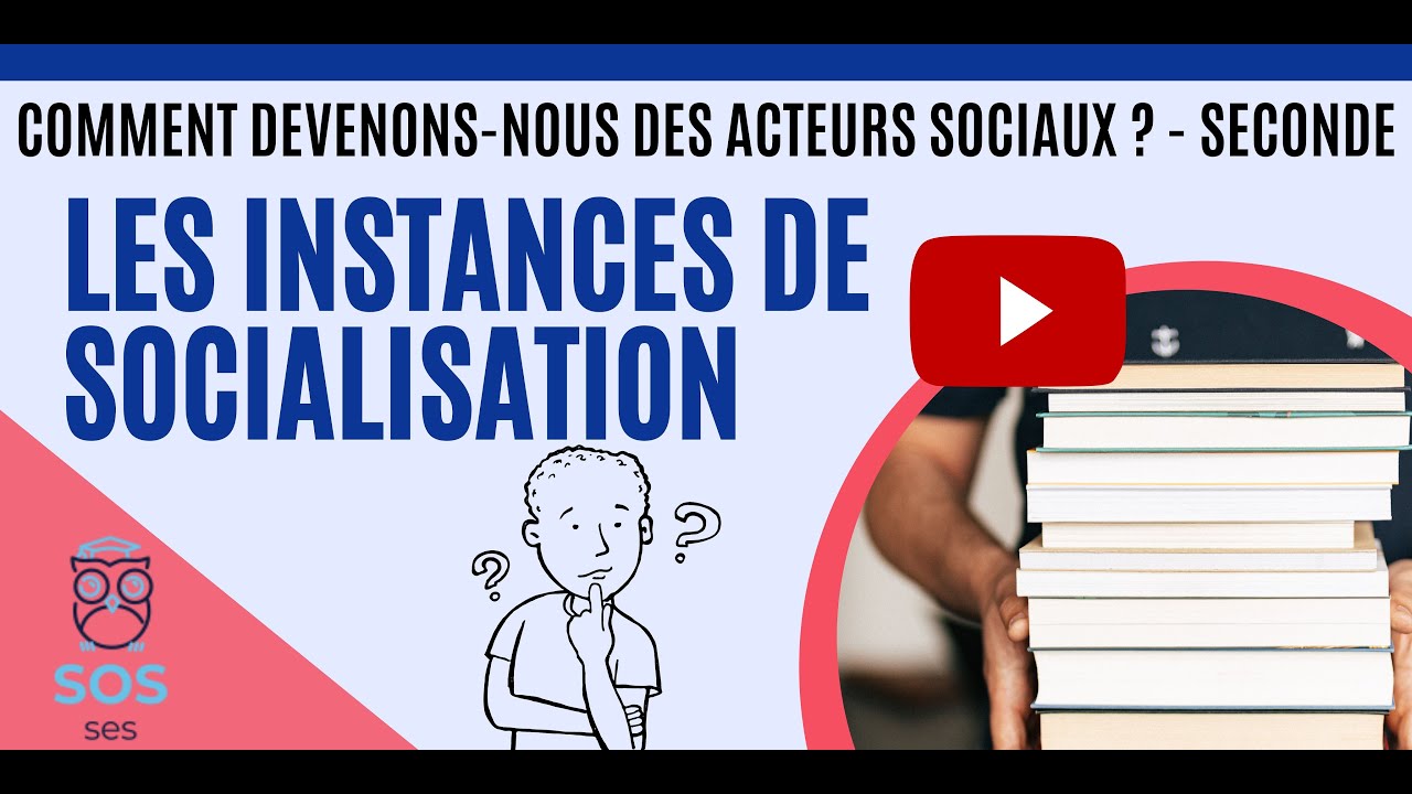 Les instances de socialisation - Comment devenons-nous des acteurs sociaux ? n°2 [SES - 2nd]