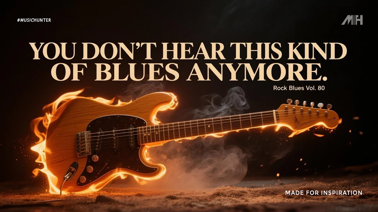 🔥 You Don’t Hear This Kind of Blues Anymore | Rock Blues Instrumental Vol. 80