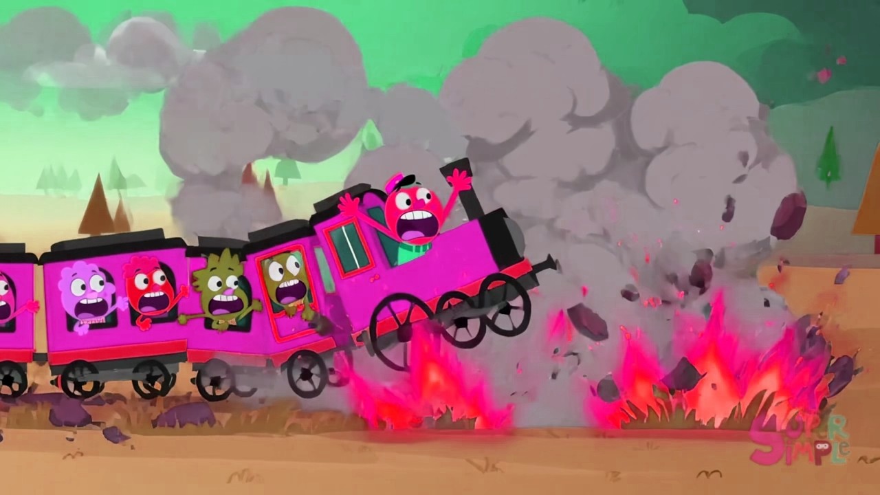 Super Simple Songs Little Train Featuring Fallen Meteor | Sponsored By: Gamavision Csupo Effects