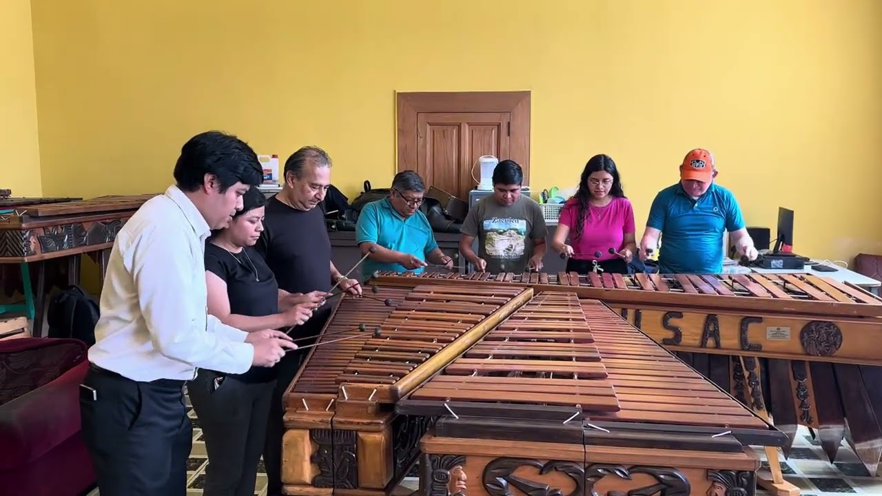 Marimba Players in Guatemala