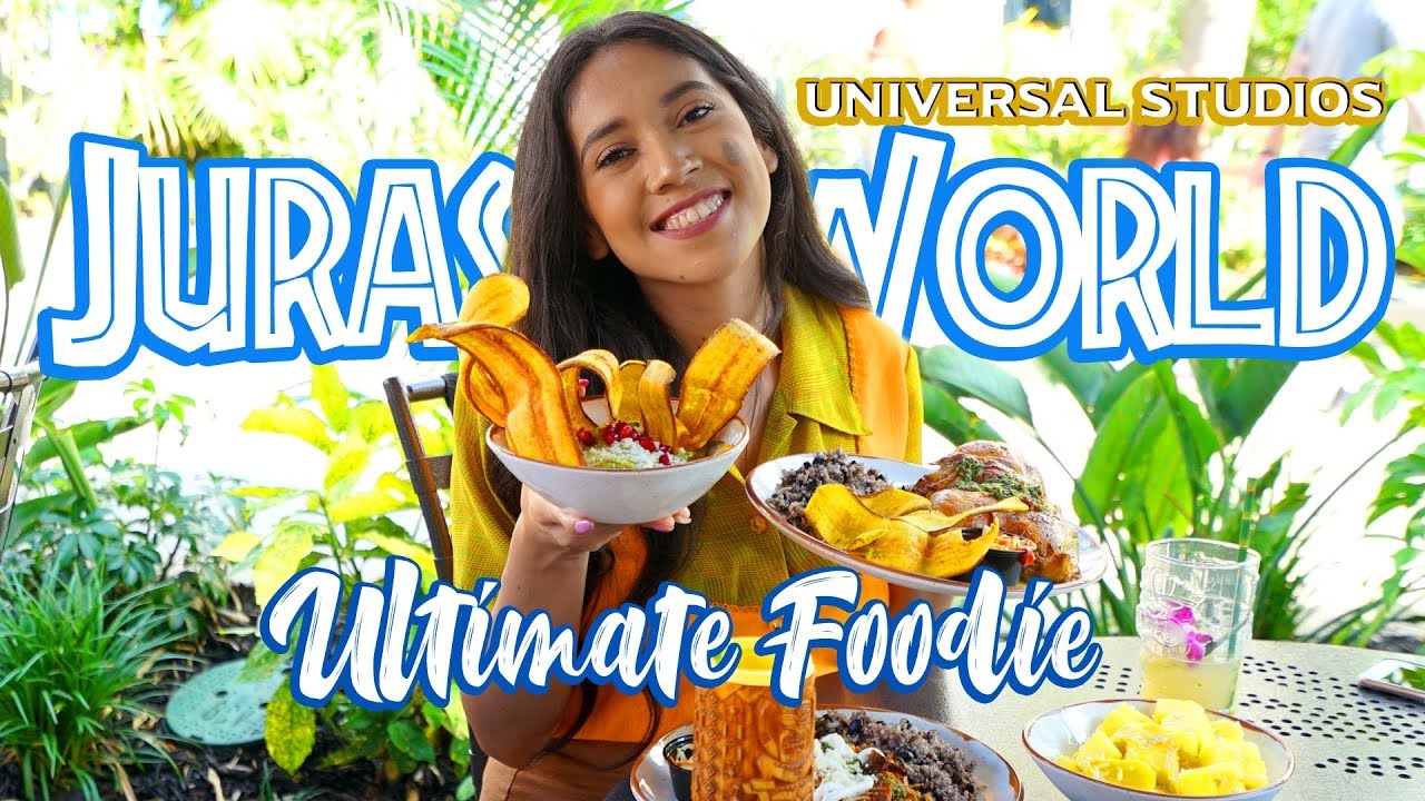 New! Ultimate Foodie Guide to Jurassic World at Universal Studios Hollywood!