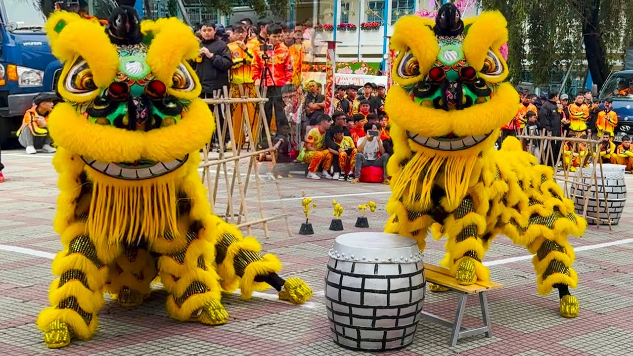 M&uacute;a L&acirc;n Cực Hay vui Tết Trung Thu 2025 đo&agrave;n LSR Thạnh H&ograve;a thi Giải L&acirc;n Sư Rồng Đ&agrave; Lạt