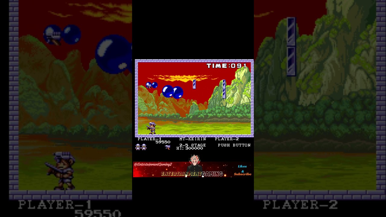 #shorts Pang Gameplay Stage 5 #gaming #gameplay @EntertainmentGaming2