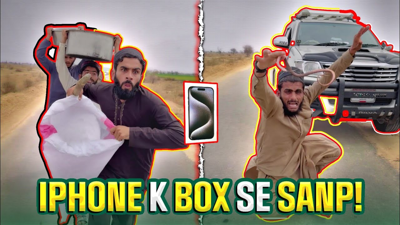 🍎 iPhone K Box Se Sanp! 🐍