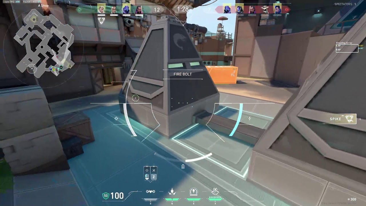 Barely surviving in plat lobby _ valorant 2026