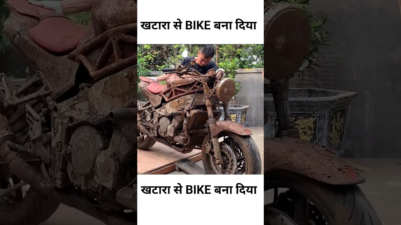 Restoration of KAWASAKI NINJA | Restored old bike to New | #restoration #trending