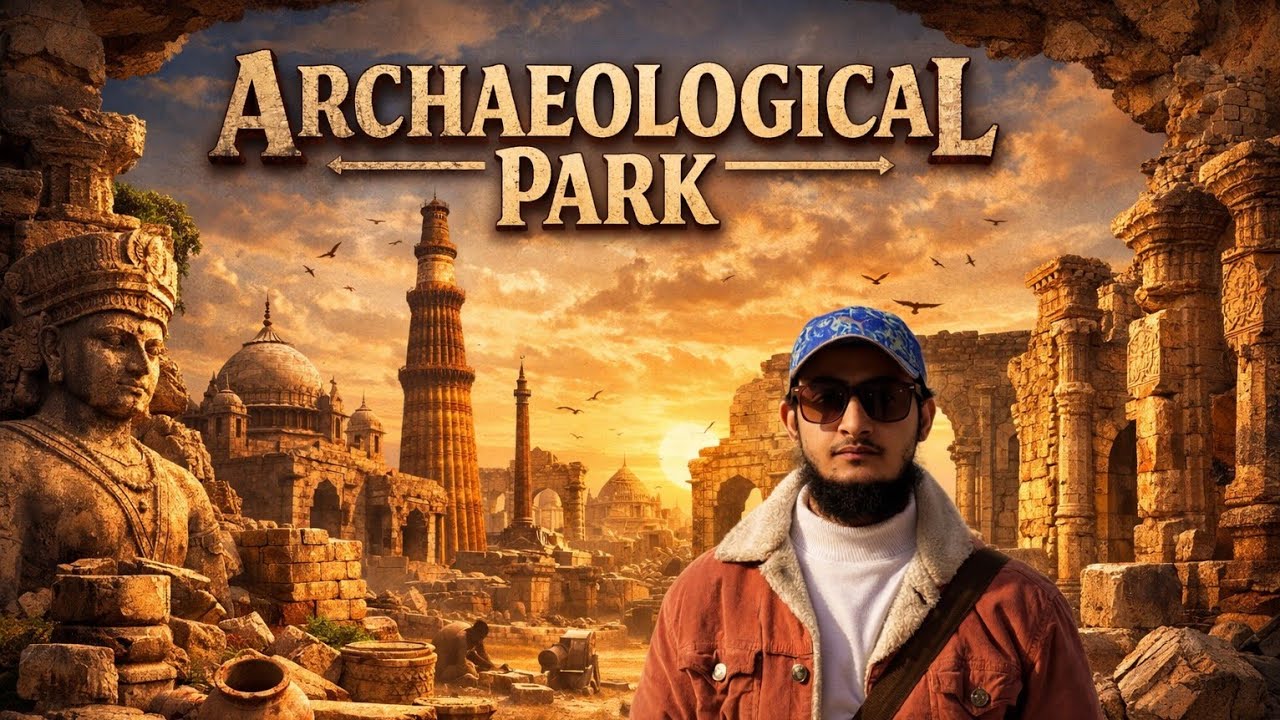 Delhi Ka Sabse Rahasyamayi Archaeological Park 😱 | Hidden History 