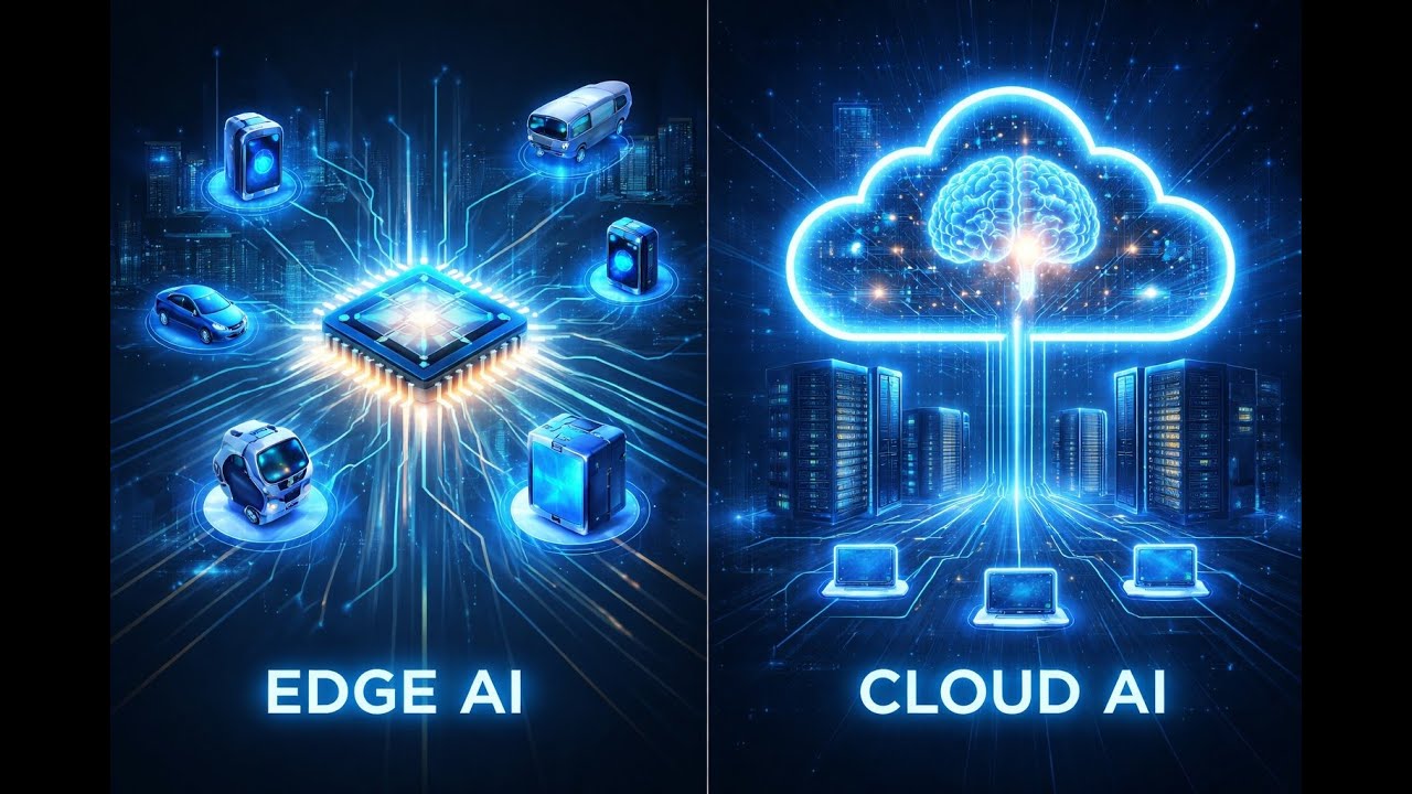 Edge AI vs cloud AI