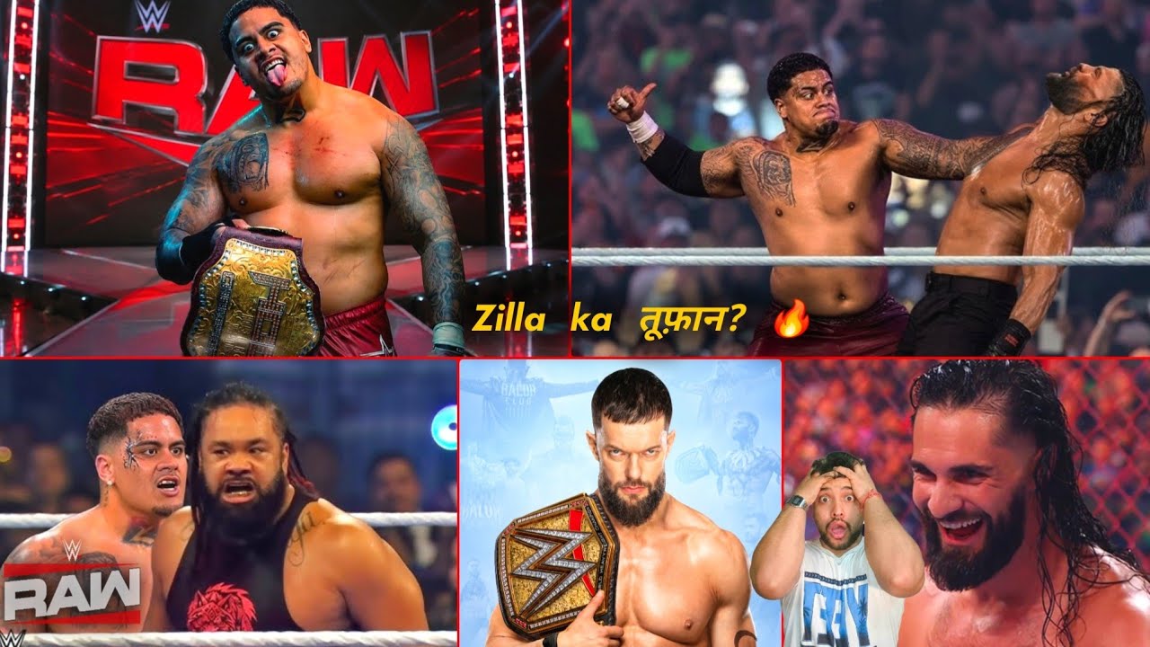 Zilla Aaya, Roman Dabaya! 😱 Zilla Fatu Destroys Roman Reigns?! Finn Balor Wins Gold 🔥 | WWE RAW 2026