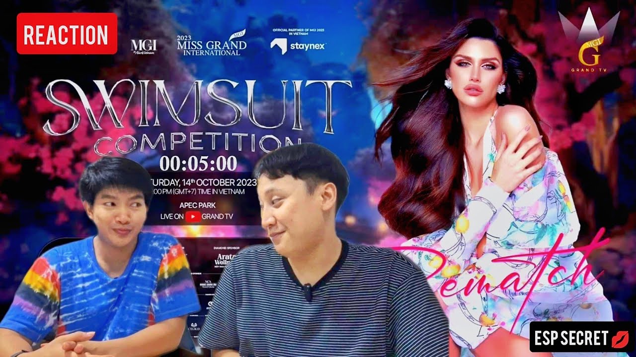 Reaction Miss Grand International 2023 - 𝗦𝘄𝗶𝗺𝘀𝘂𝗶𝘁 𝗖𝗼𝗺𝗽𝗲𝘁𝗶𝘁𝗶𝗼𝗻 MGI Swimwear Rematch #alivevietnam