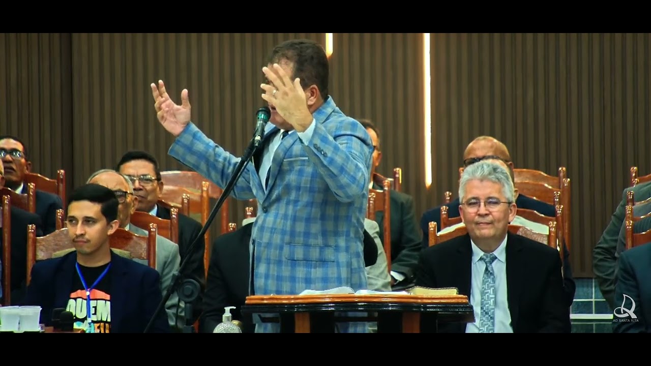 Jair santos na Assembleia de Deus em Santa Rita-PB