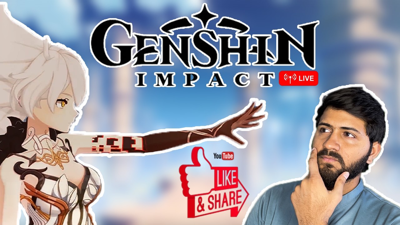 Day 3  | Playing Genshin Impact Live Beginner Noob Gameplay 😂 Mohitmk Gaming