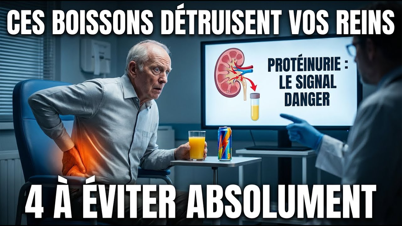 Protéinurie : ces boissons que vous buvez tous les jours peuvent abîmer vos reins