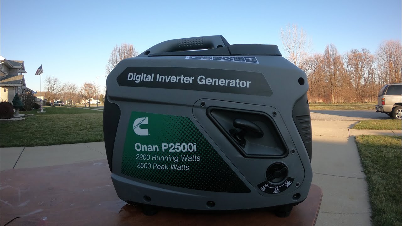 Cummins Onan p2500i review