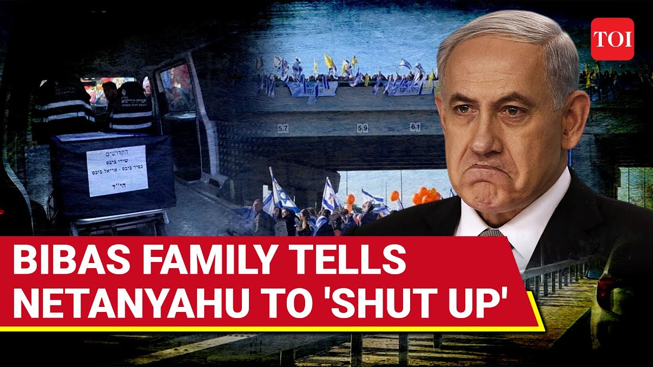 'Shut Up': Bibas Family Fumes As Netanyahu Details Murder Of Shiri, Kfir & Ariel In Hamas Captivity