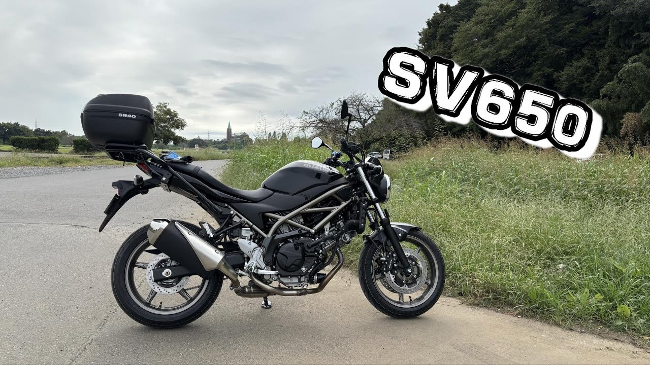 SUZUKI  SV650　Vツインエンジンの鼓動が楽しいバイク