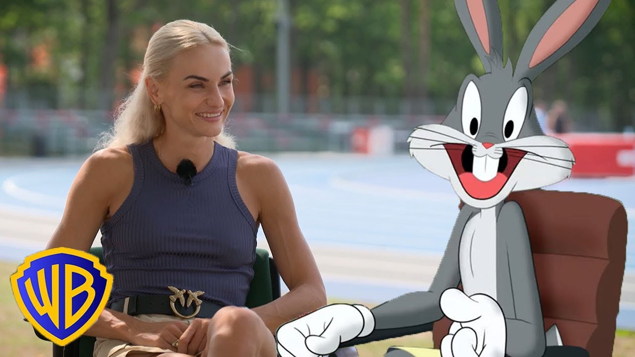 Justyna Święty-Ersetic 🇵🇱 | Zwariowane melodie: Sportowe wywiady z Królikiem Bugsem