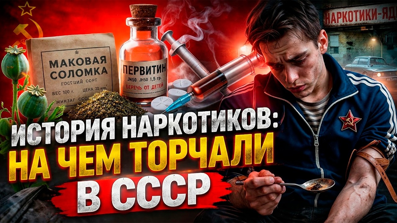 История наркотиков в СССР: на чем ТОРЧАЛИ в Советском Союзе ? | История для сна