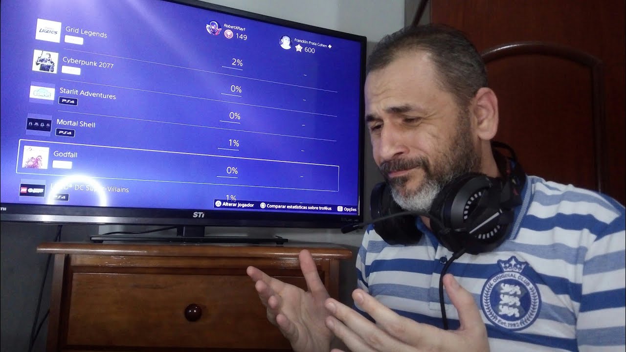 Roberto in the game tendo sua ID analisada! Muito ruim, melhor desver isso!