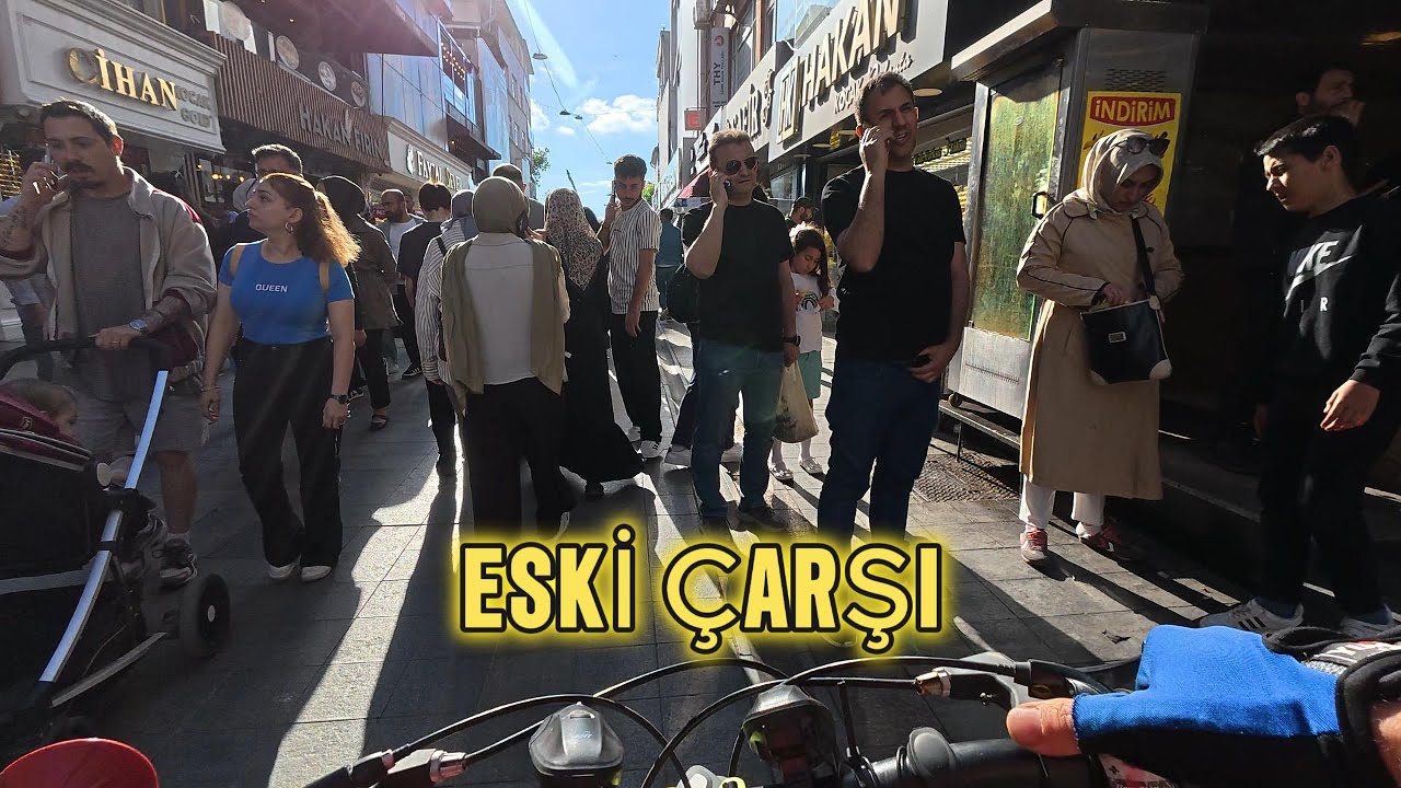 Gebze City Center-4K UHD-Bike Tour-Eski Çarşı