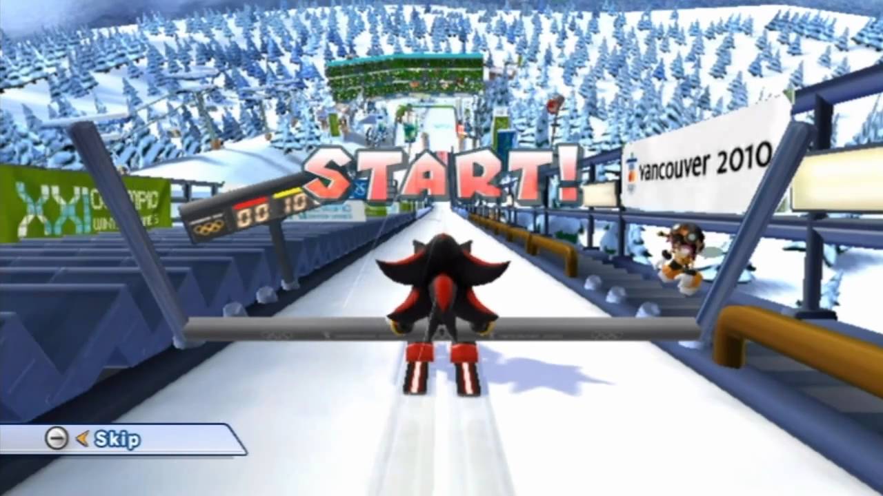 Mario & Sonic at the Olympic Winter Games - Playthrough [Part 1 - Day 1 & 2] [ENG]