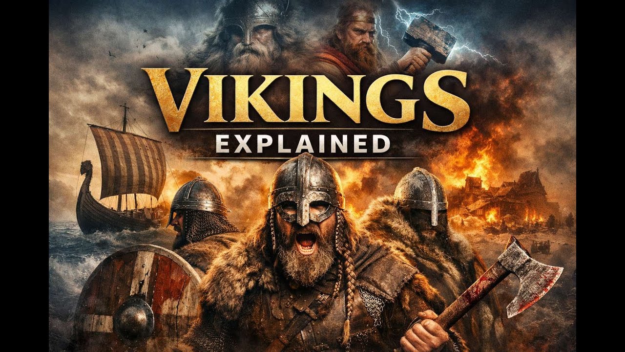 Viking Age Explained in 8 Minutes – Warriors, Traders & Explorers