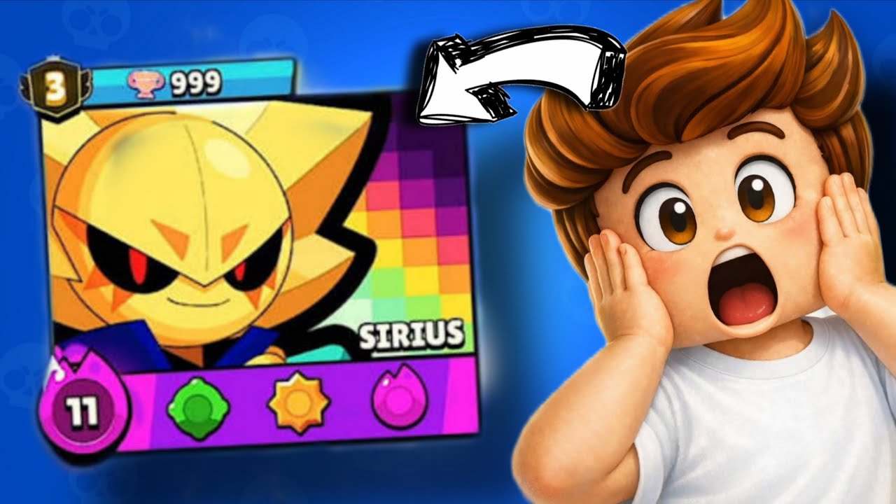 როგორ ავიყვანე Sirius 2000 თასზე... 😱 Brawl Stars 