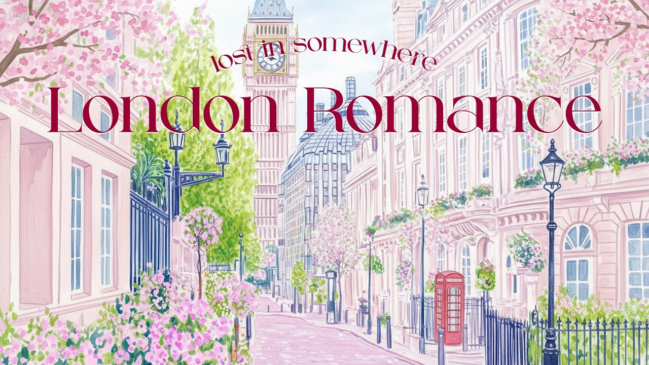 𝐋𝐨𝐧𝐝𝐨𝐧 𝐢𝐧 𝐁𝐥𝐨𝐨𝐦 🌸💕 Dreamy Spring Lofi for Romantic Souls & Quiet Escapes