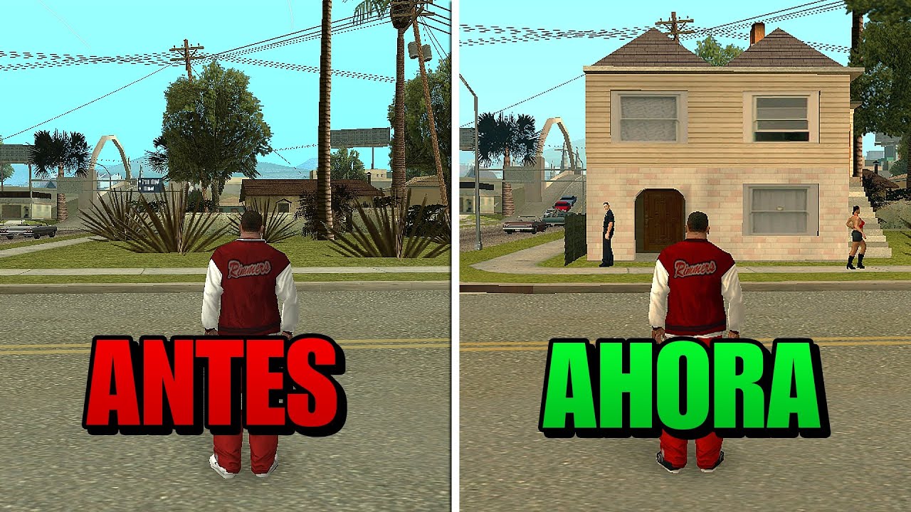 Este MOD CAMBIA TODO el MAPA de GTA San Andreas #2