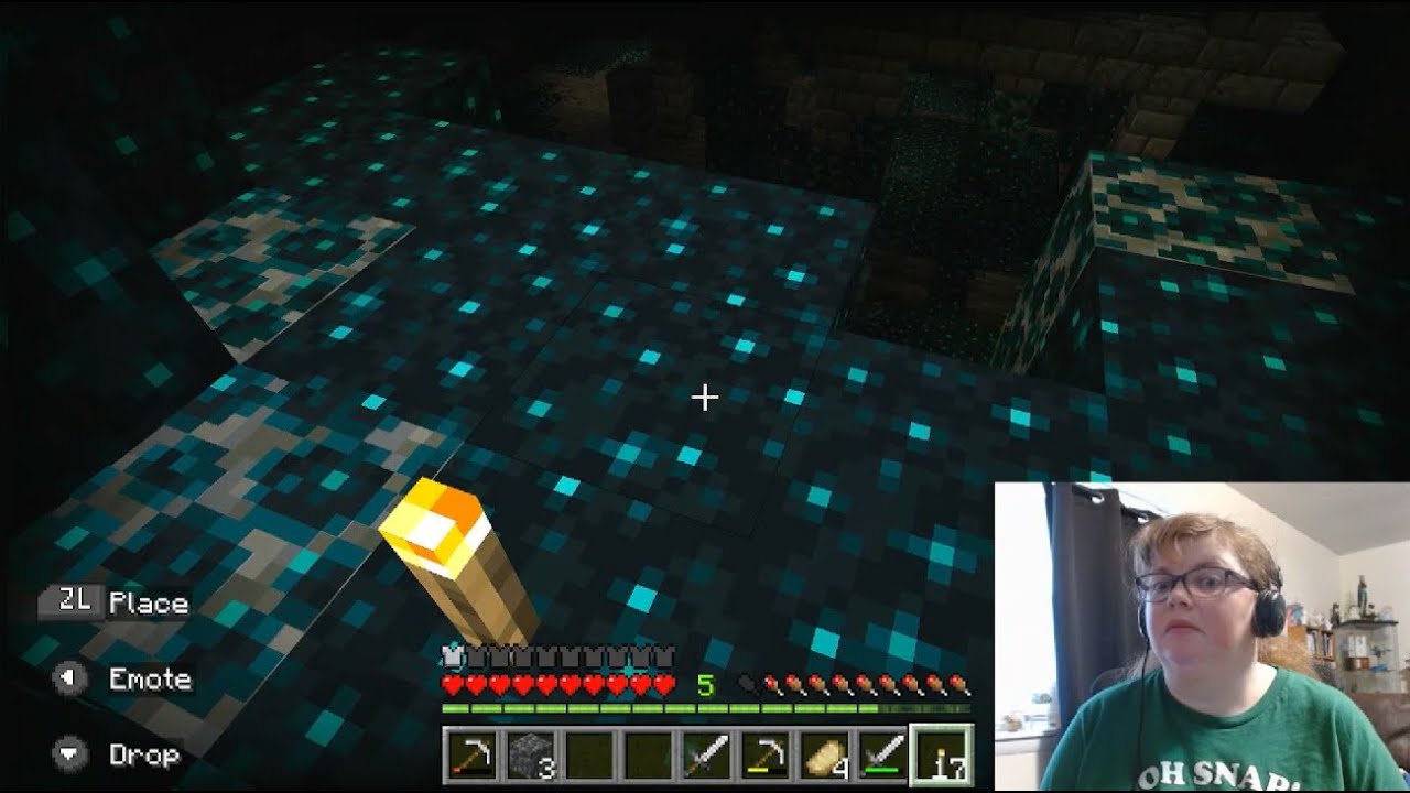 Minecraft Screams in Cave. Help!