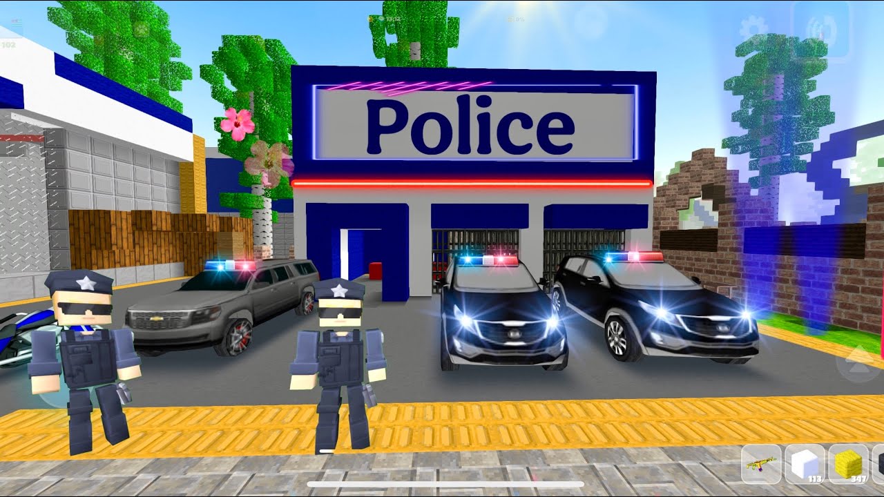New police department arrested the criminals cleared the city in school party craft