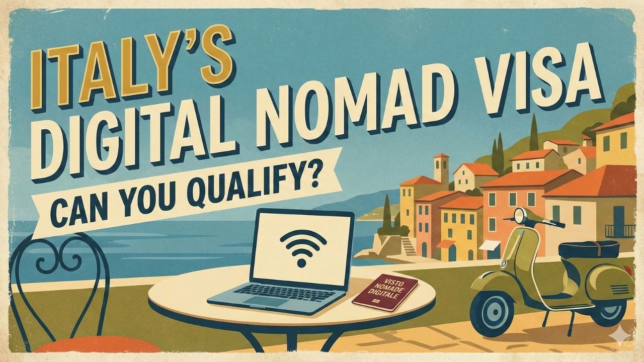 Italy's Digital Nomad Visa, can you qualify? EXPLAINED