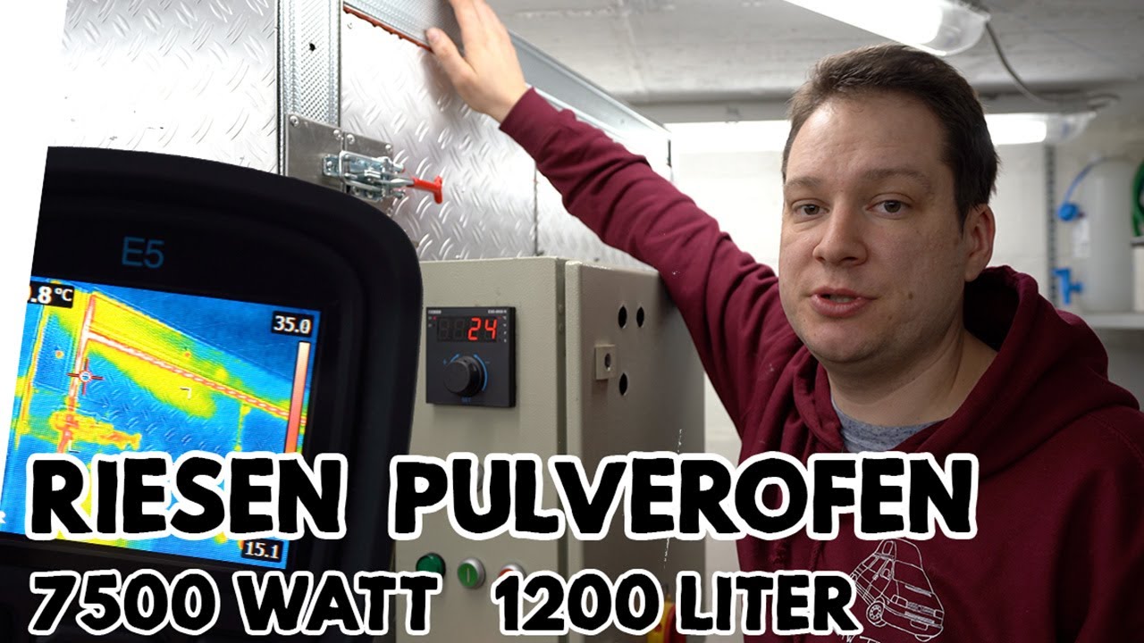 Großen Pulverofen selber bauen | Malte`s Werkstatt | Küstenvan