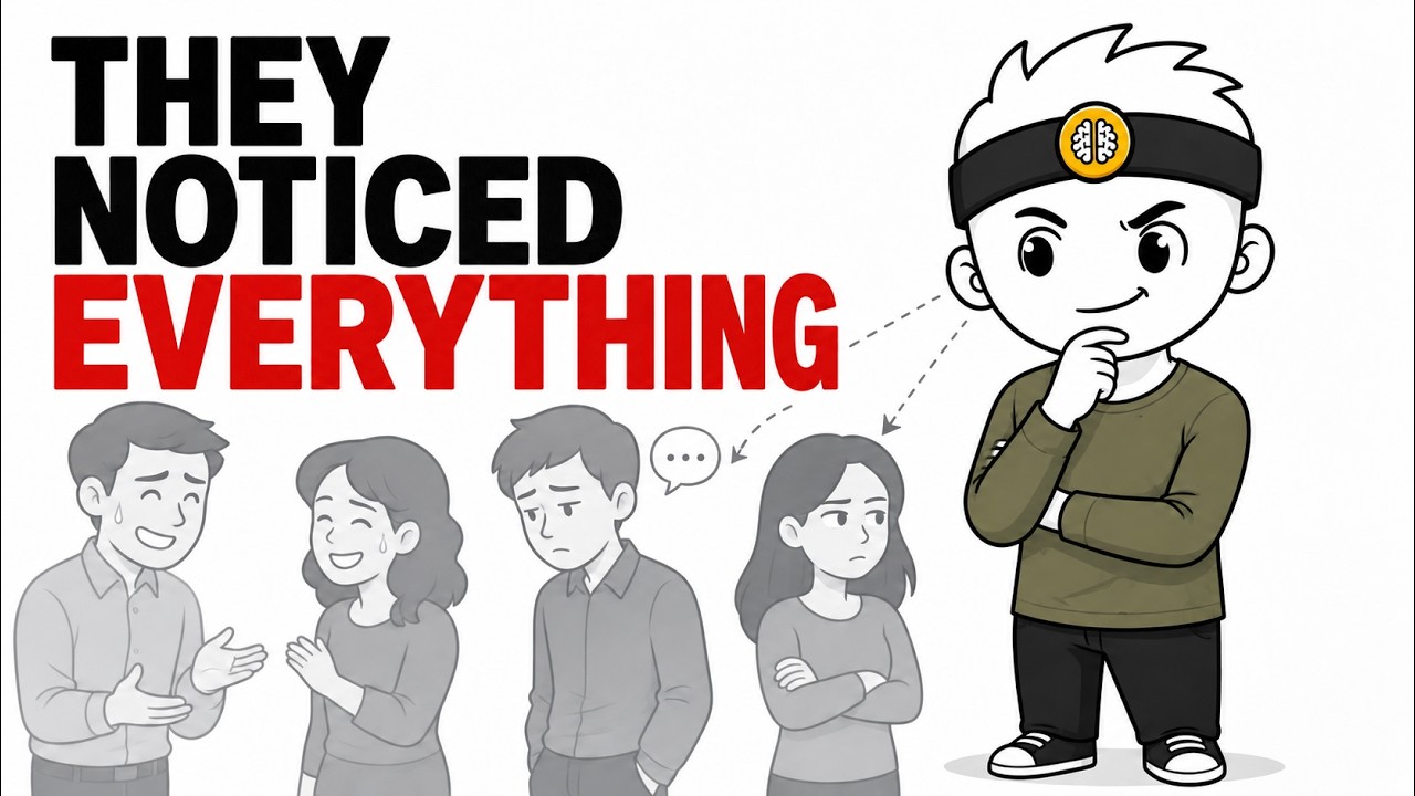 Psychology of People Who Notice Everything But Say Nothing