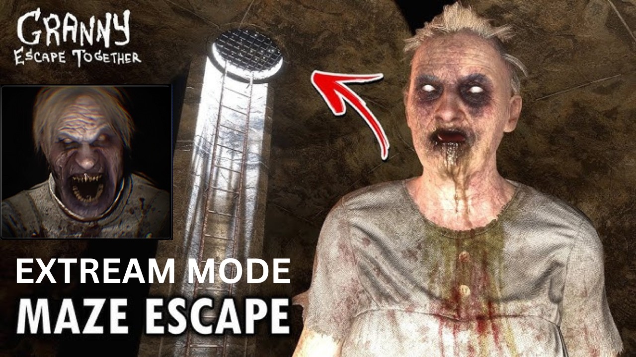 Can You Escape GRANNY Without Making Noice? #granny