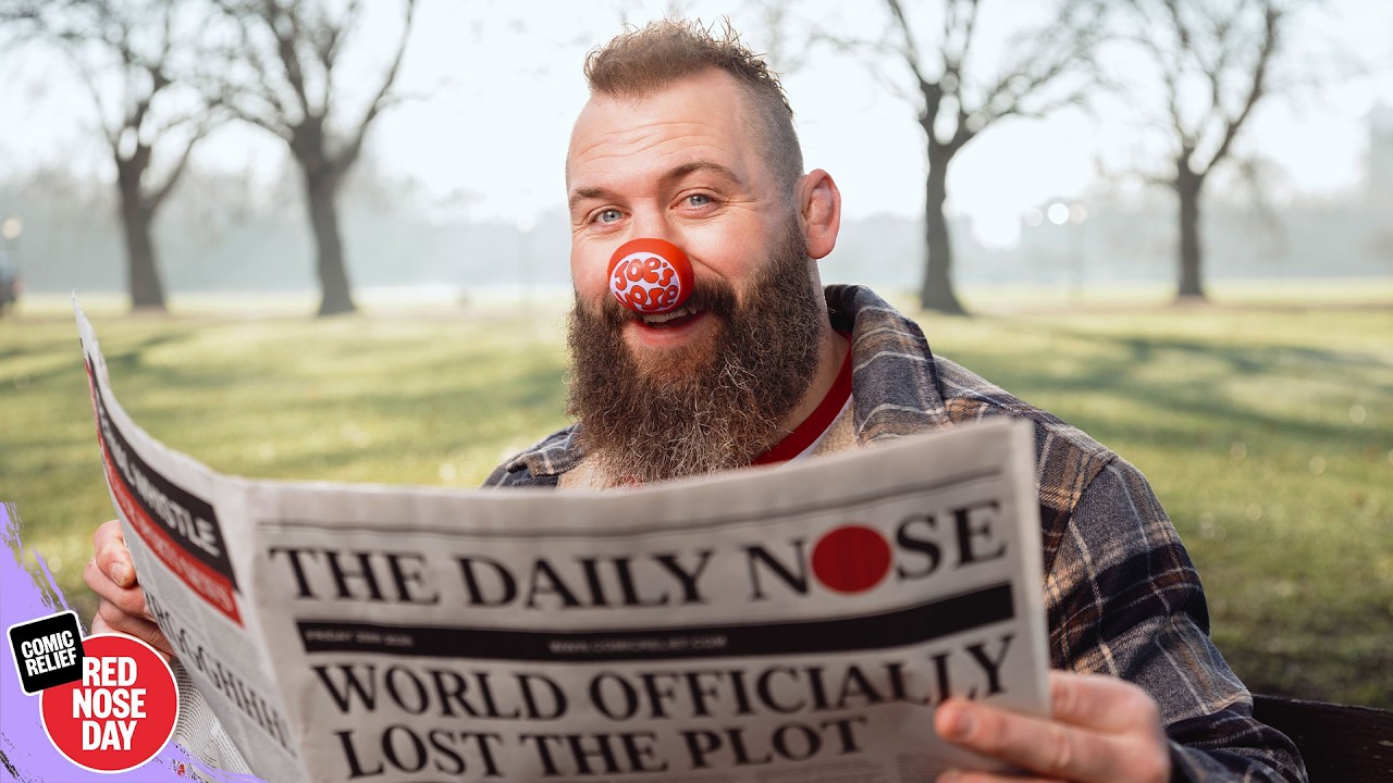Joe Marler wants YOU to 'Take Yourself Funny for Money' this Red Nose Day