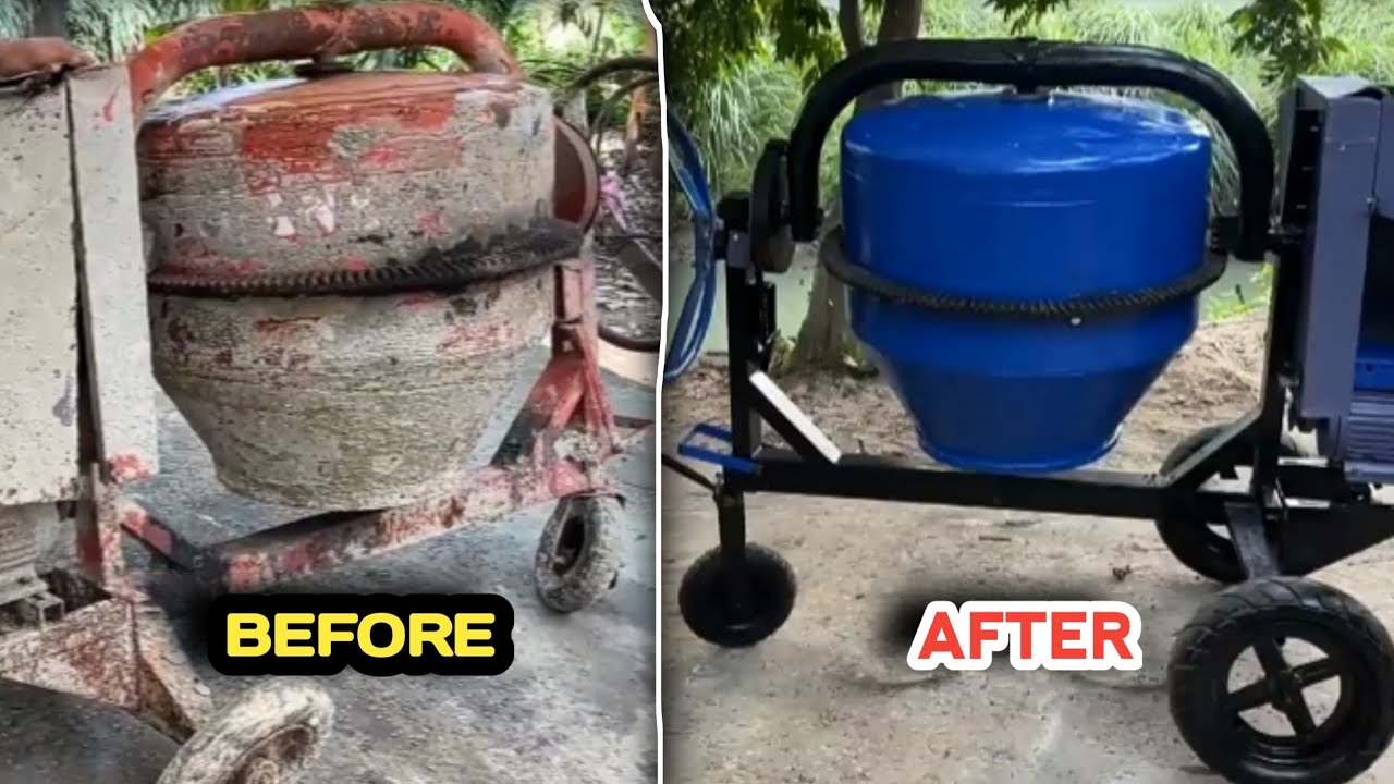 Perbaikan Mesin Molen Rusak‼️ Jadi Seperti Baru 🔥🔥🔥 #mekanik
