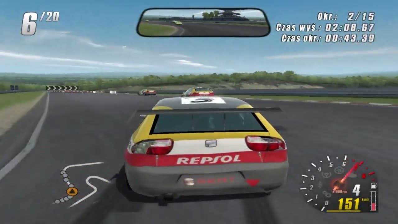 ToCa Race Driver 2 [PC] - Leon Challenge (110% Difficulty)