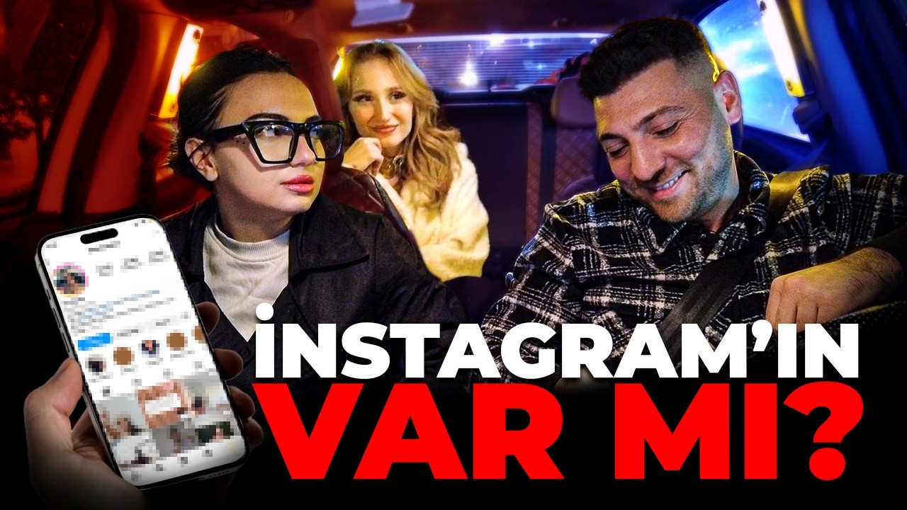 İNSTAGRAM HESAPLARINI VERDİLER (İstanbul'da Bir Taksi 31.Bölüm)