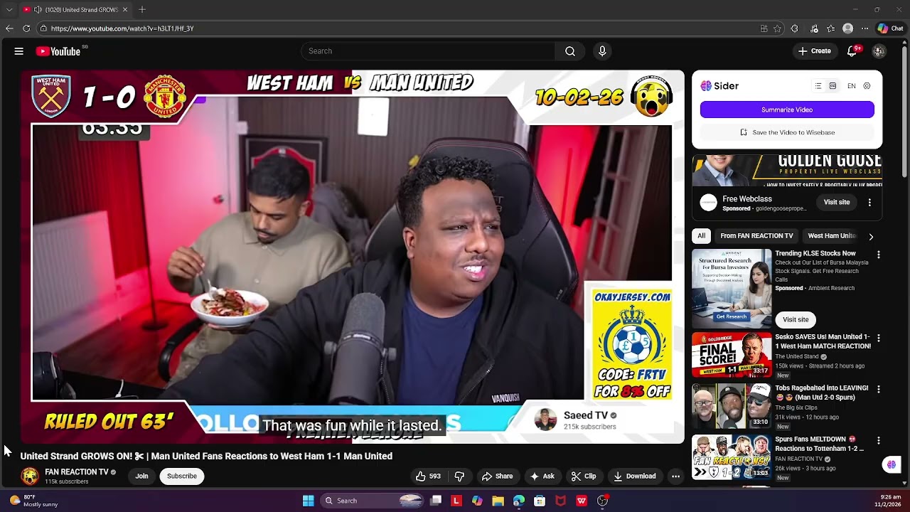 Draw for Manchester United (Fan Reactions)