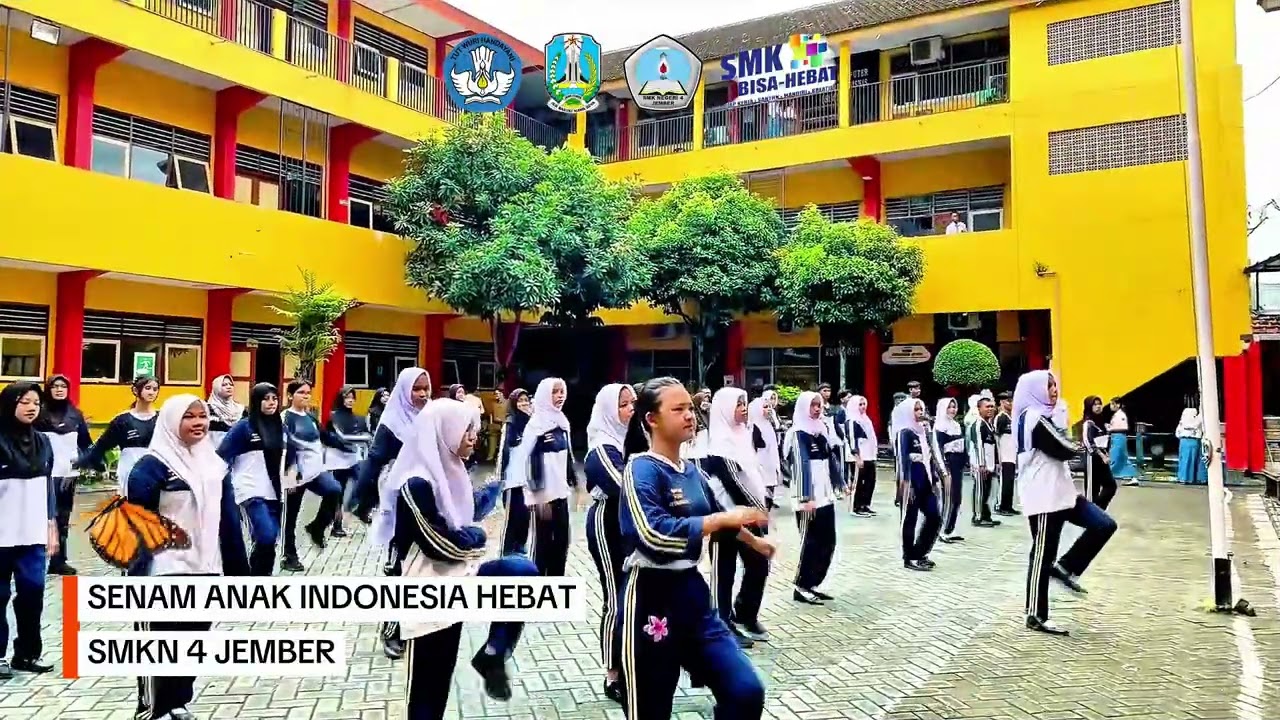 SENAM ANAK INDONESIA HEBAT | SISWA-SISWI SMKN 4 JEMBER 
