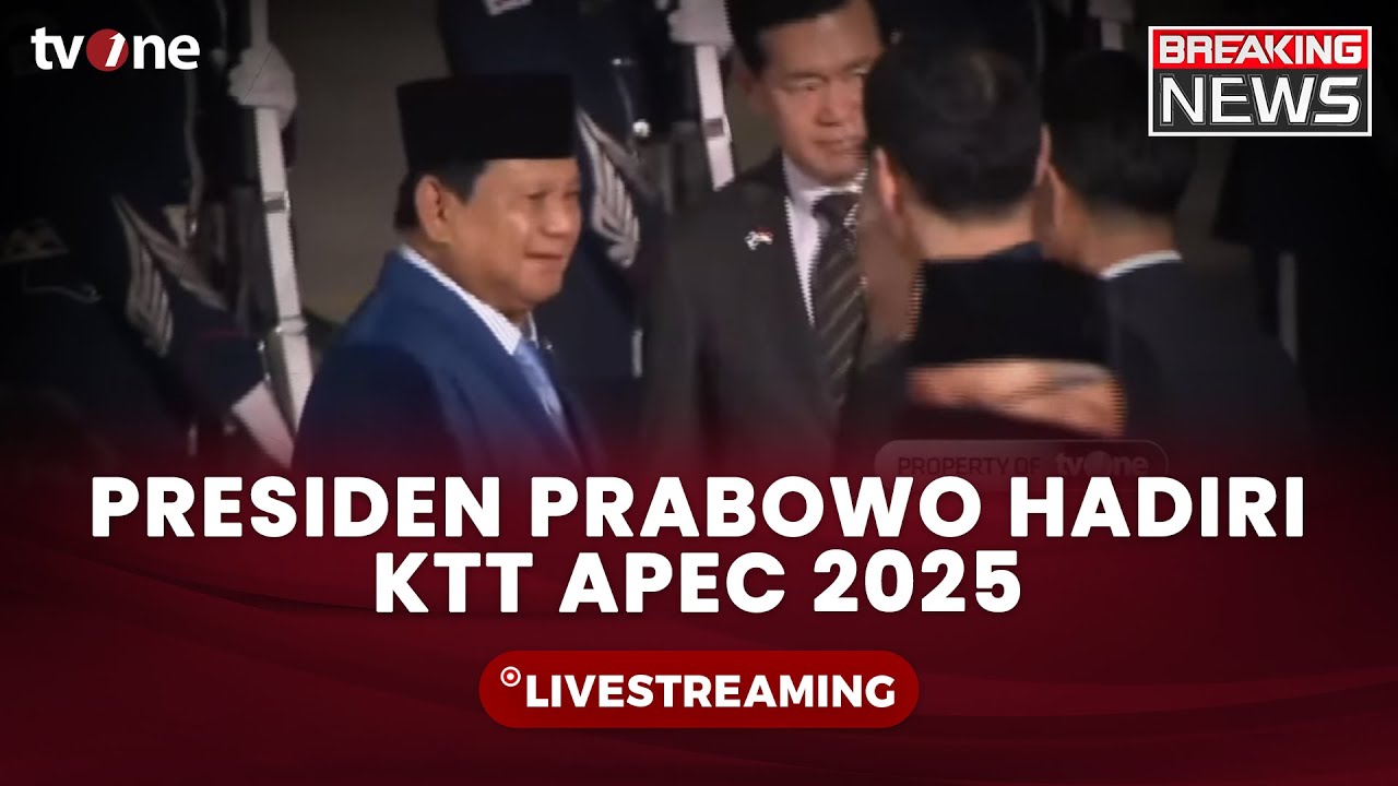 [BREAKING NEWS] Presiden Prabowo Hadiri KTT APEC 2025 | tvOne