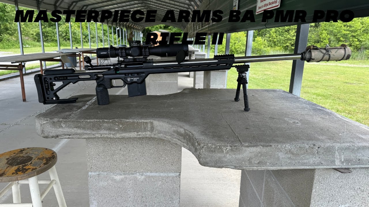 Masterpiece Arms BA PMR Pro Rifle II - 6mm Creedmoor to 600yds
