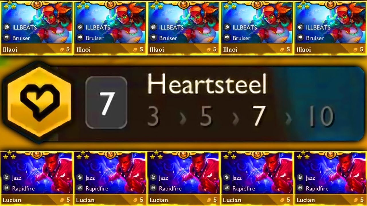NEW BROKEN 1000IQ HEARTSTEEL STRATEGY ⭐⭐⭐ | TFT SET 10