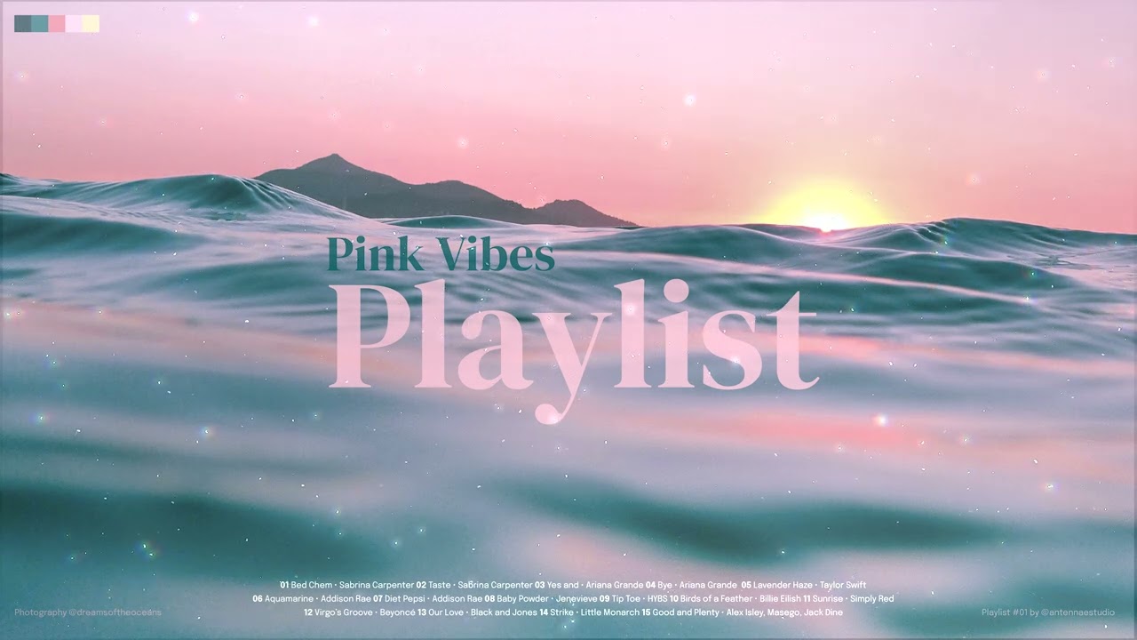 Pink Playlist 🌸 | Chill vibes, soft pop & R&B for your mood 🎶✨