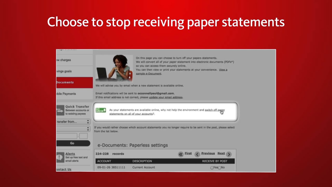 Santander Online Banking &ndash; Your online banking statements