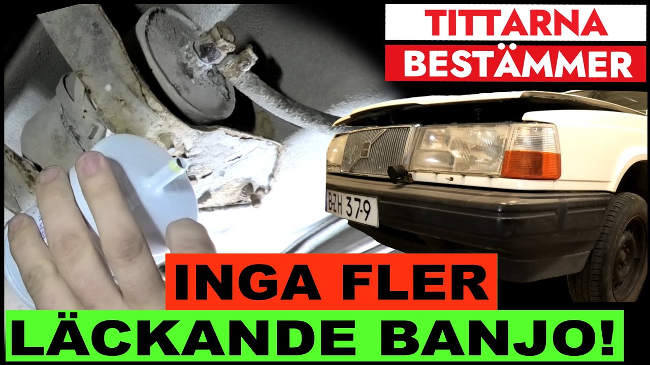 Byter bränslefilter Volvo 940 - 